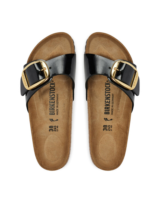 Birkenstock Klapki Birkenstock Madrid Big Buckle Bf 1027785 Czarny