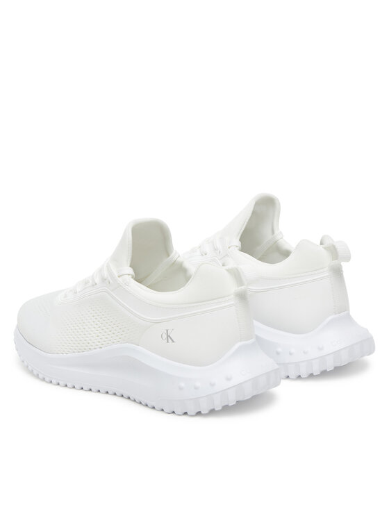 Calvin Klein Jeans Sneakersy Calvin Klein Jeans Eva Runner Sock Mg Tech YW0YW01855 Biela