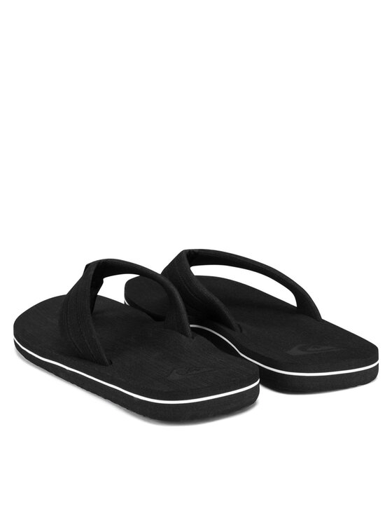 Quiksilver Σαγιονάρες Quiksilver MOLOKAI LAYBACK TEXTURED AQYL101266 XKWK Μαύρο