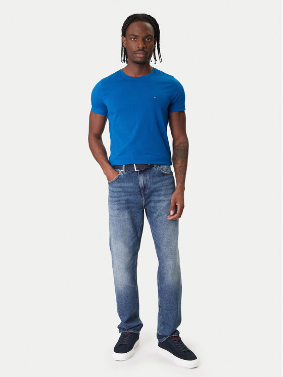 Tommy Hilfiger Tommy Hilfiger Camiseta MW0MW10800 Azul Slim Fit