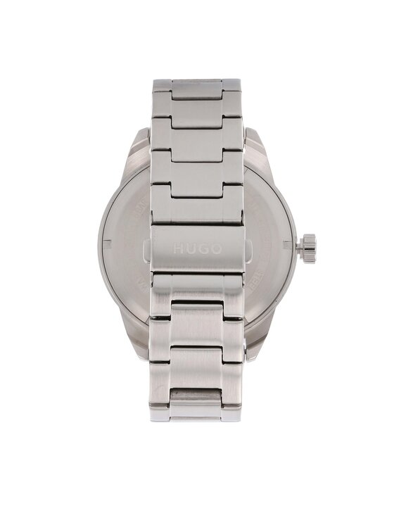 HUGO Годинник HUGO Grip 1530276 Срібний