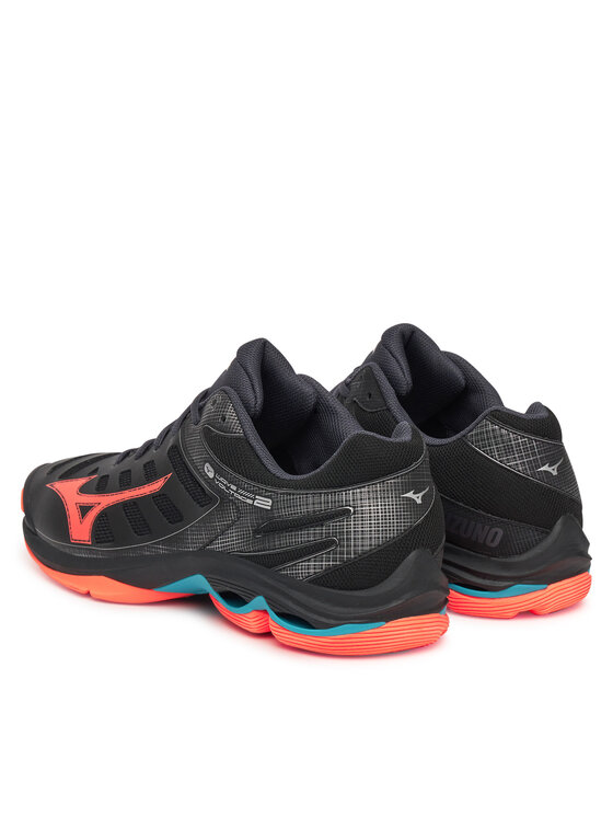 Mizuno Παπούτσια Σάλας Mizuno Wave Voltage 2 V1GA2460 Μαύρο