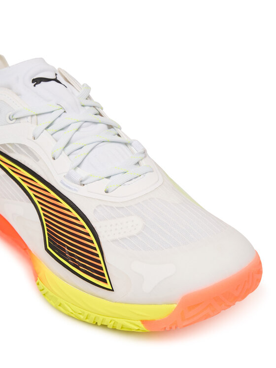 Puma Обувки за зала Puma Accelerate NITRO™ SQD 4 Game On 108886 01 Бял