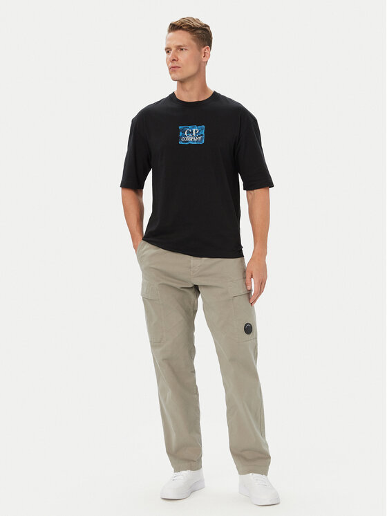C.P. Company C.P. Company Camiseta 21CMTS180A110579W Negro Comfort Fit