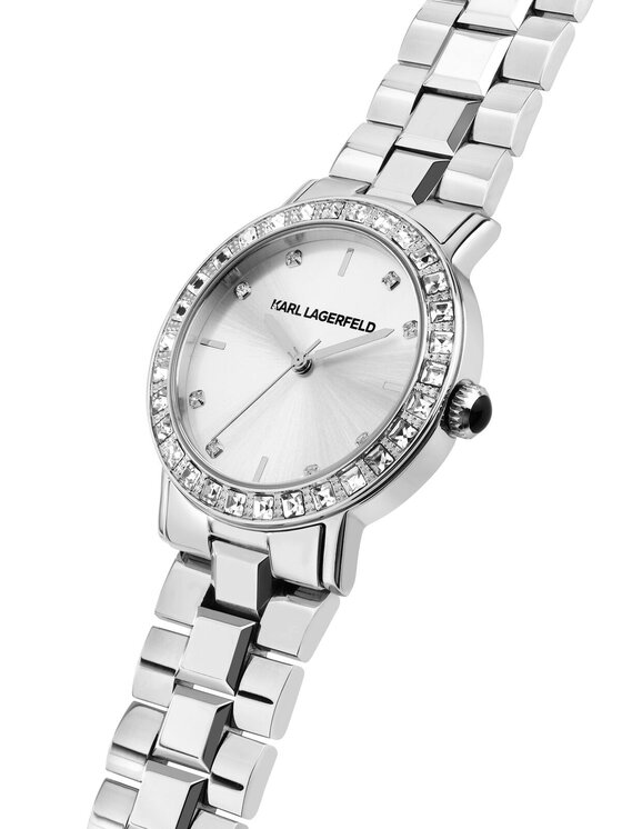 KARL LAGERFELD Laikrodis KARL LAGERFELD R0553100511 Sidabrinė