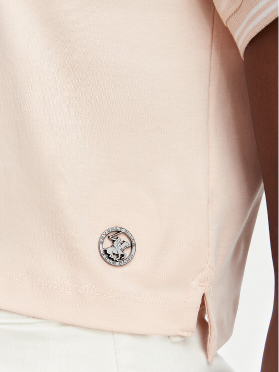 Beverly Hills Polo Club Beverly Hills Polo Club Polo L2605-HR Rosa claro Regular Fit