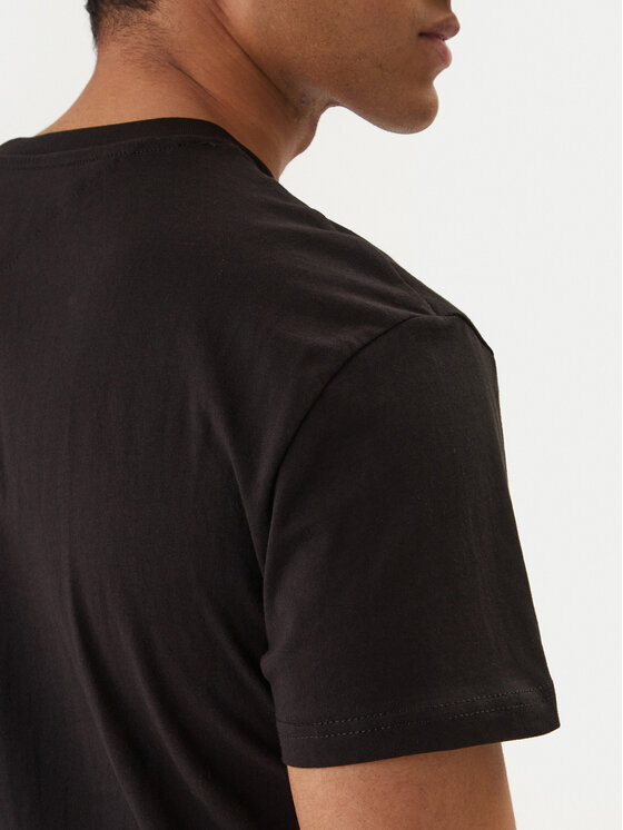 Tommy Jeans Tommy Jeans T-shirt Linear Logo DM0DM20744 Nero Regular Fit