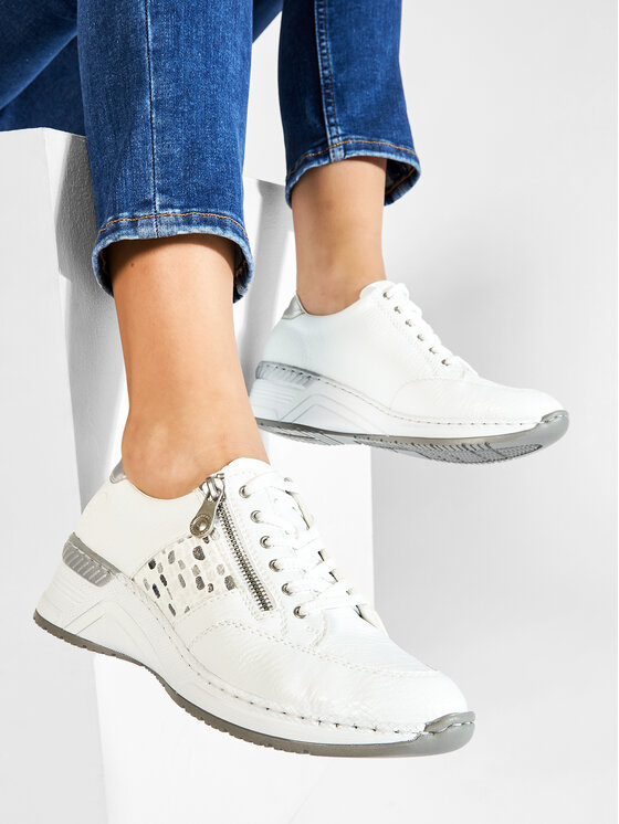 Rieker Sneakers Rieker N4322-80 Bianco