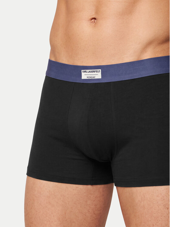 KARL LAGERFELD KARL LAGERFELD Conjunto de calzoncillos boxer A3M47005 Negro