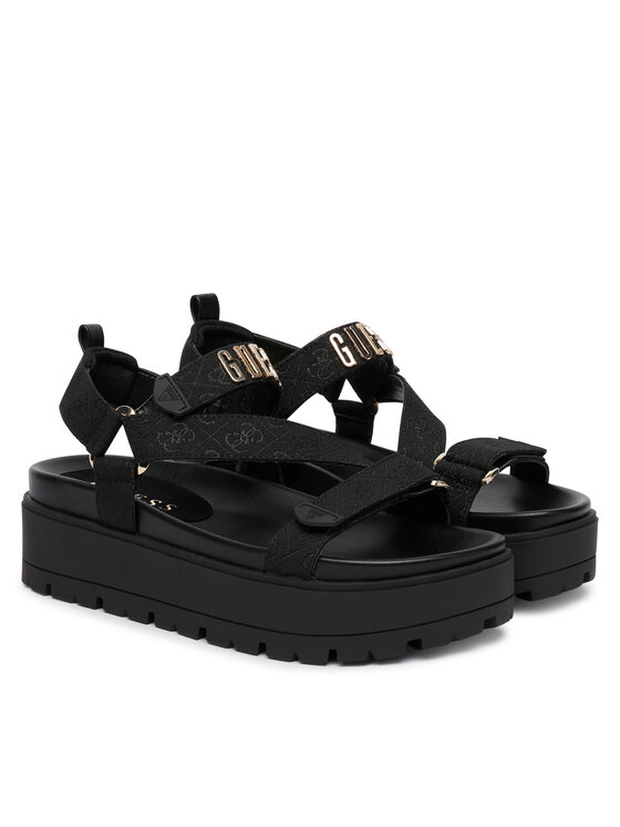 Guess Босоніжки Guess FLJFTT FAL03 Чорний