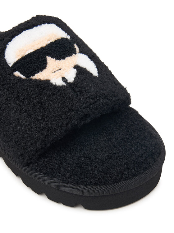 KARL LAGERFELD Pantoletten KARL LAGERFELD Skylar Slide KL47600T Schwarz