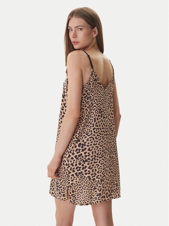 DKNY DKNY Нічна сорочка YI60099 Бежевий Regular Fit