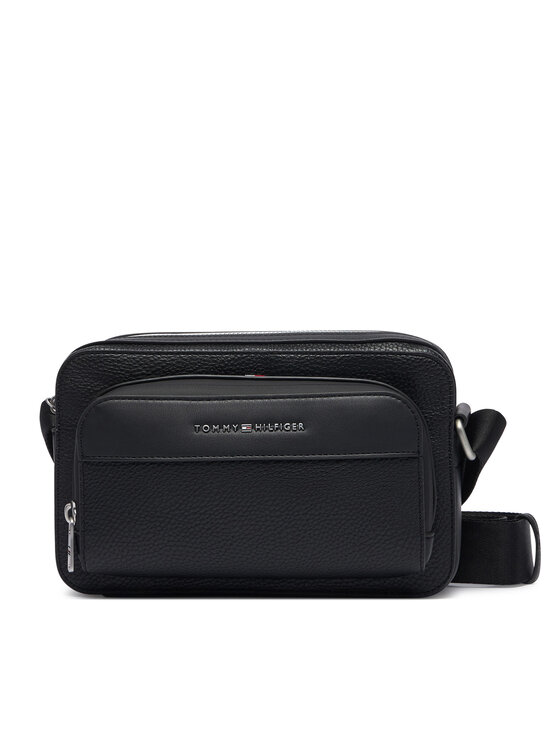 Tommy Hilfiger Brašna Tommy Hilfiger Th Central Ew Reporter AM0AM14696 Černá