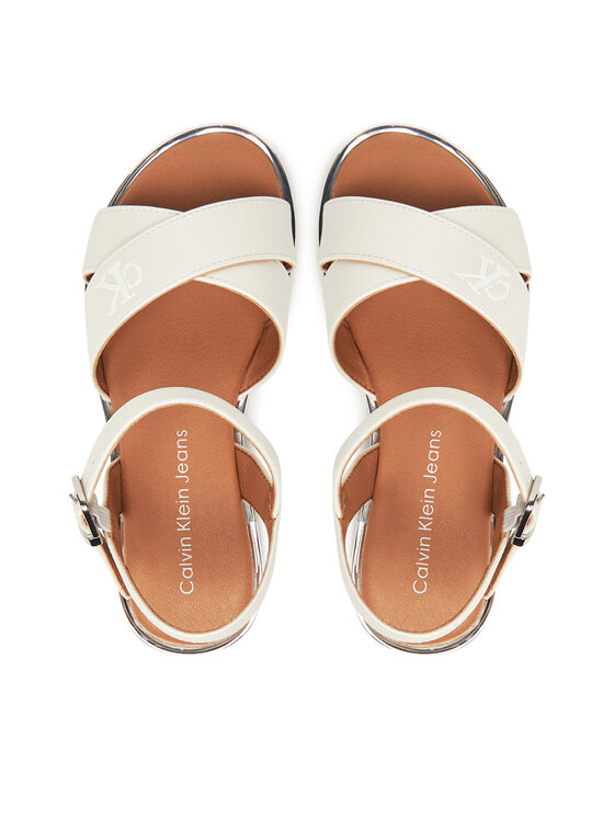 Calvin Klein Jeans Sandały Calvin Klein Jeans V3A2-82042-1688 M Biały