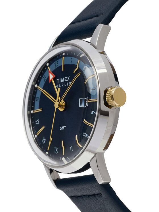 Timex Hodinky Timex TW2Y47900 Tmavomodrá
