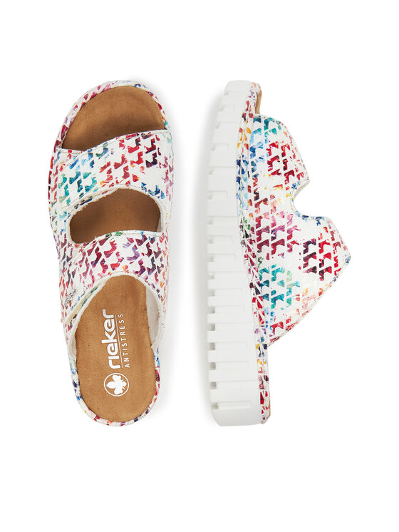 Rieker Nazouváky Rieker V1392-90 Bílá