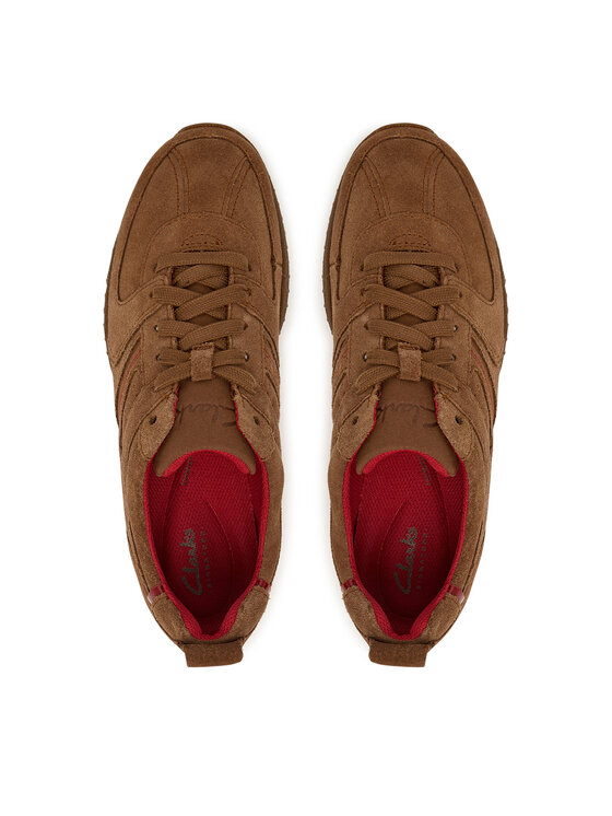Clarks Снікерcи Clarks Meridor Lace 26320261 Коричневий