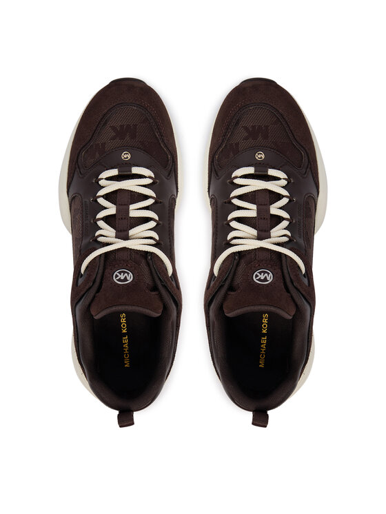 MICHAEL Michael Kors Сникърси MICHAEL Michael Kors 43F6BWFS2Y Тъмнокафяв