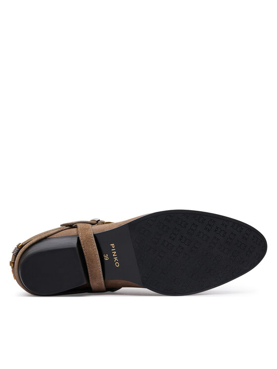 PINKO Kowbojki PINKO Jane 07 SD0557P151 Beżowy