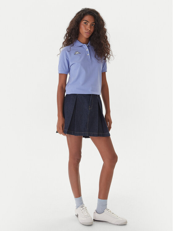 Kappa Kappa Polo Logo Sharas Wss 302B3C0 Violeta Regular Fit