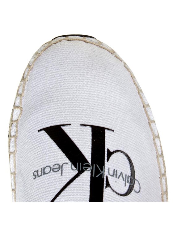 Calvin Klein Jeans Εσπαντρίγιες Calvin Klein Jeans Genna R3768 Λευκό
