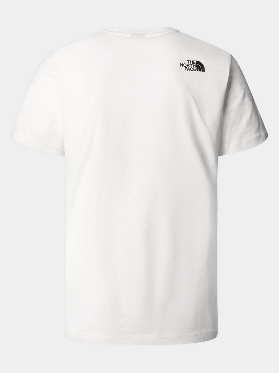 The North Face The North Face T-shirt Never Stop NF0A87NS Bijela Regular Fit