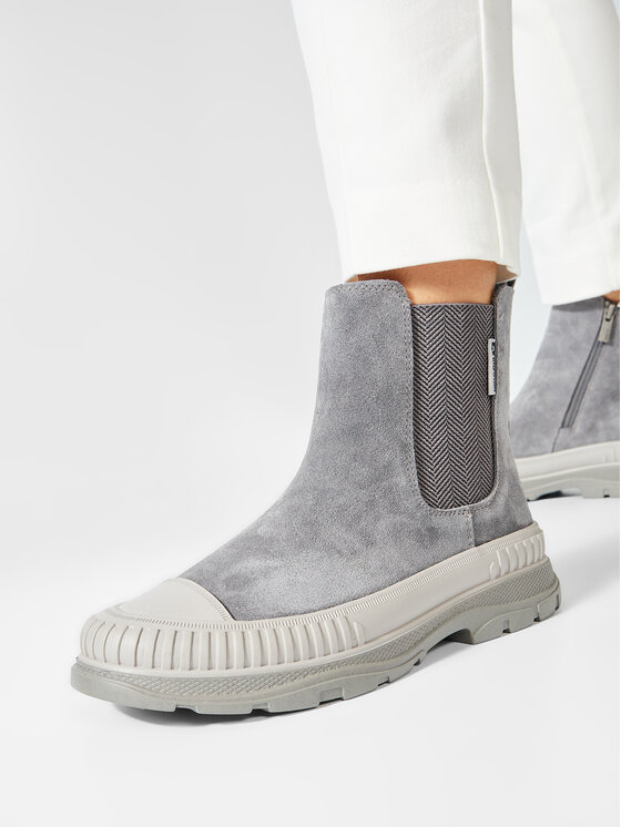 Big Star Shoes Škornji Big Star Shoes II274353 Siva