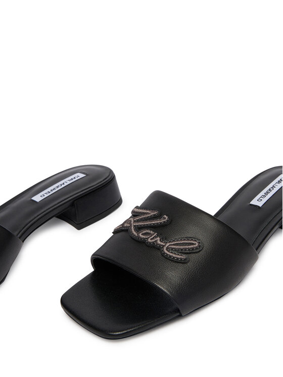 KARL LAGERFELD Шльопанці KARL LAGERFELD Petalo II KL80700C Чорний