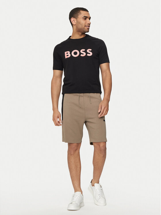 BOSS Boss Футболка Teebero 1 50512999 Чорний Regular Fit