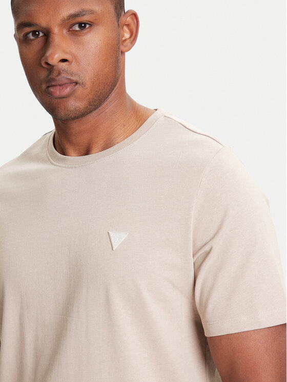 Guess Guess Camiseta M4YI0A KCCM1 Beis Regular Fit