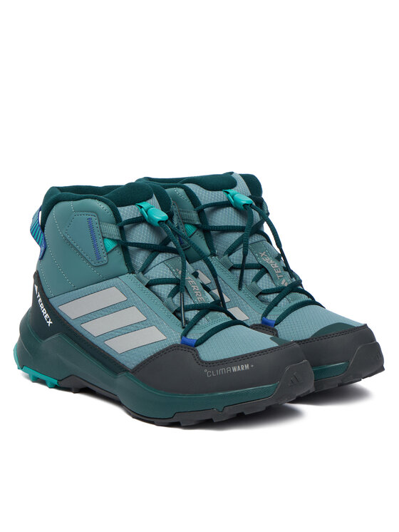 adidas Трекінгові черевики adidas Terrex Ax4r Mid CLIMAWARM+ Hiking JS2923 Зелений