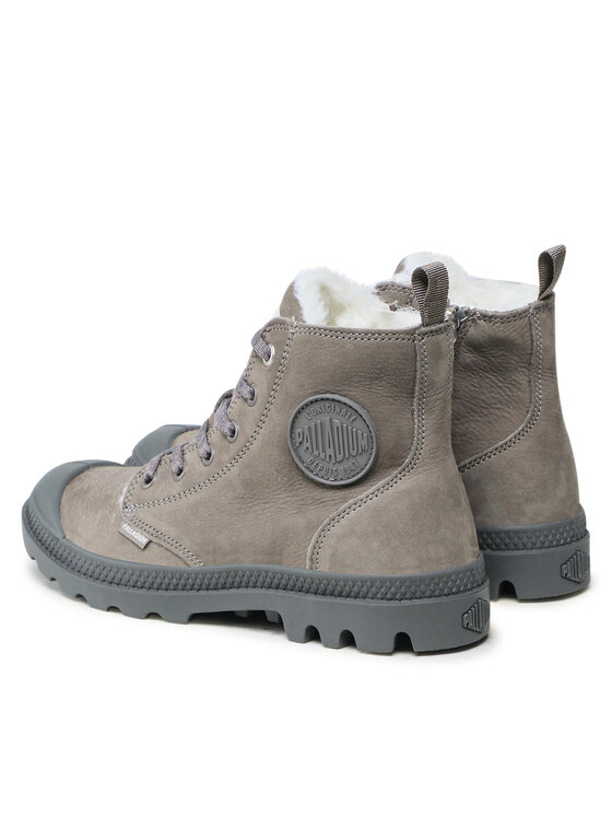 Palladium Outdoorová obuv Palladium Pampa Hi Zip Wl 95982-055-M Sivá