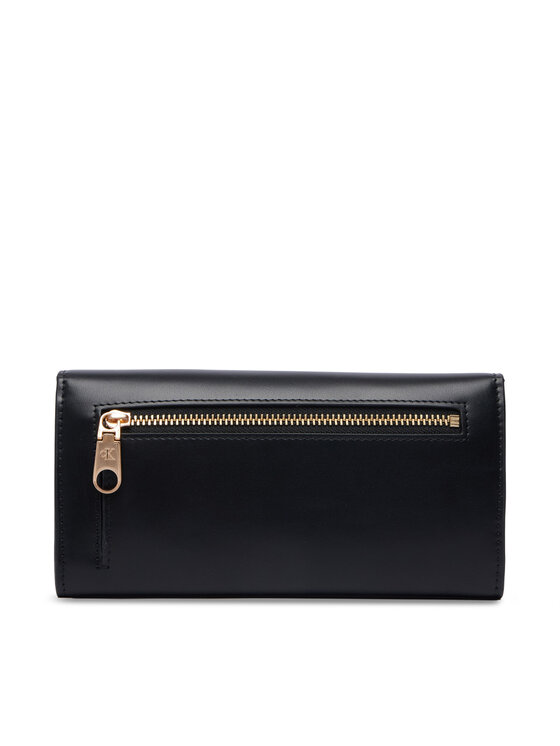 Calvin Klein Peňaženka Calvin Klein Ck Long Wallet LV04F1224G Čierna