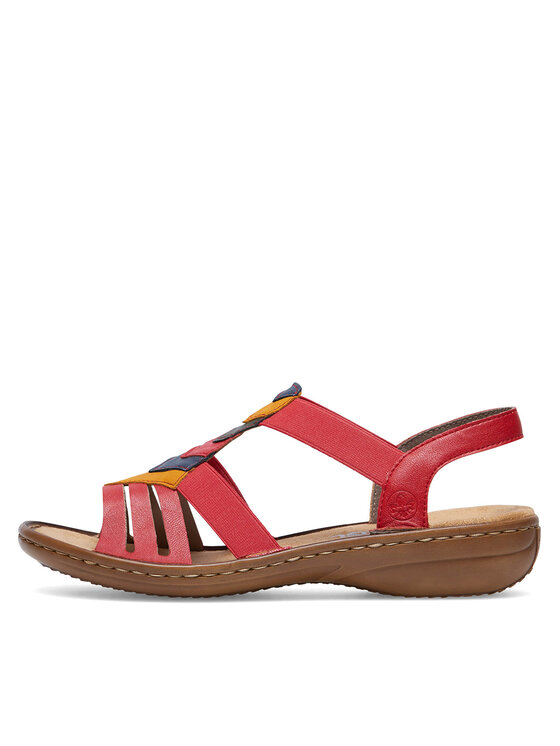 Rieker Sandalias Rieker 60804-33 Rojo
