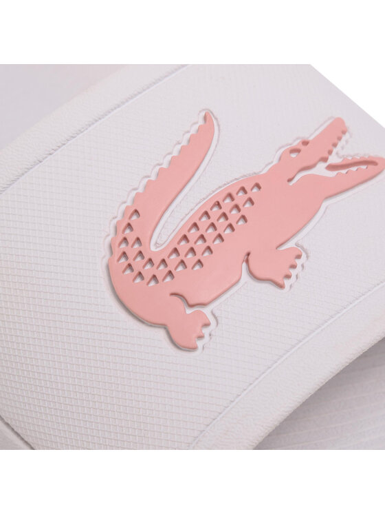 Lacoste Ciabatte Lacoste Croco Slide 119 3 Cfa 7-37CFA00051Y9 Bianco