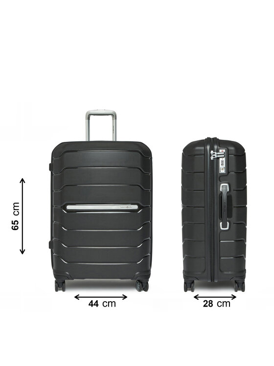 Samsonite Valigia media Samsonite Flux 88538 1041 1INU Nero
