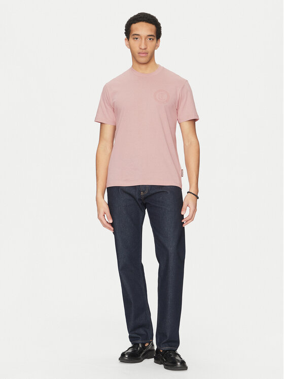 Just Cavalli Just Cavalli Футболка 78OAHT01 Рожевий Regular Fit