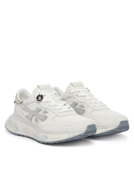 Premiata Sneakersy Premiata Lauryn Var 8186 Biela