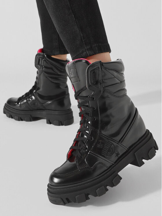 Chiara Ferragni Trapery Chiara Ferragni CF3039-001 Czarny