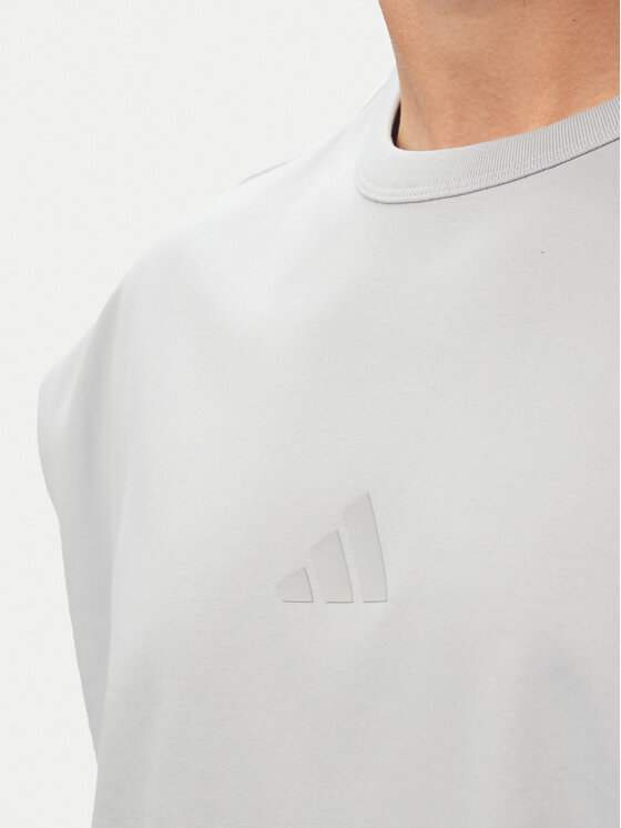 adidas adidas Camiseta sin mangas Soft Lux KE5887 Gris Loose Fit