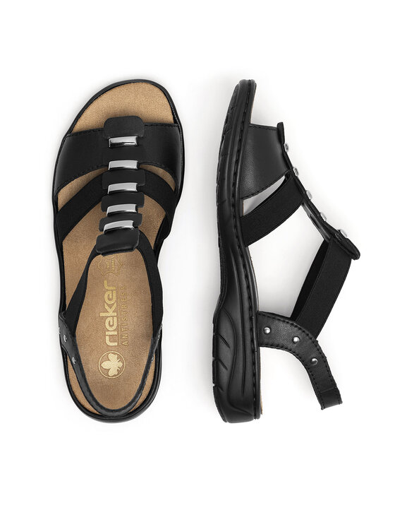 Rieker Sandale Rieker 64580-00 Negru