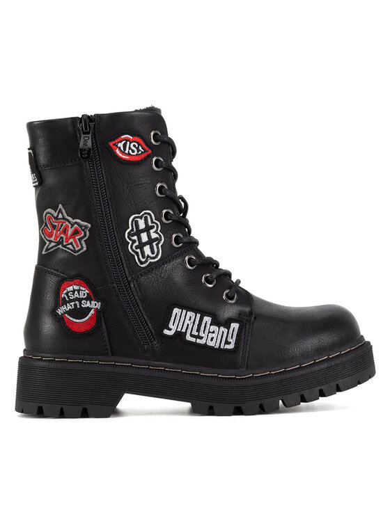 DeeZee Bakancs DeeZee CS2665-60 Fekete