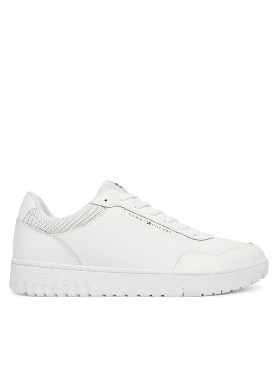 Tommy Hilfiger Superge Tommy Hilfiger Th Basket Core Lite Lth FM0FM05713 Bela
