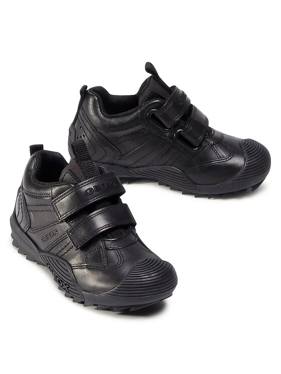 Geox Sneakersy Geox J Savage A J0424A 00043 C9999 M Čierna