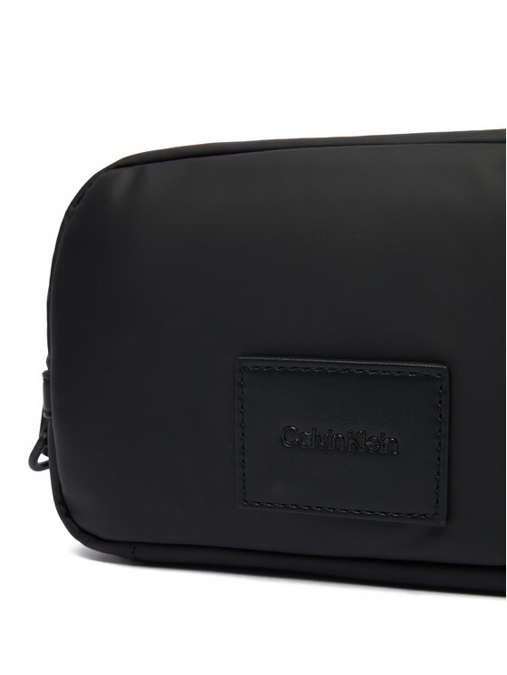 Calvin Klein Somiņa Calvin Klein Puffer Utility Zip Puch LV04D1114G Melns