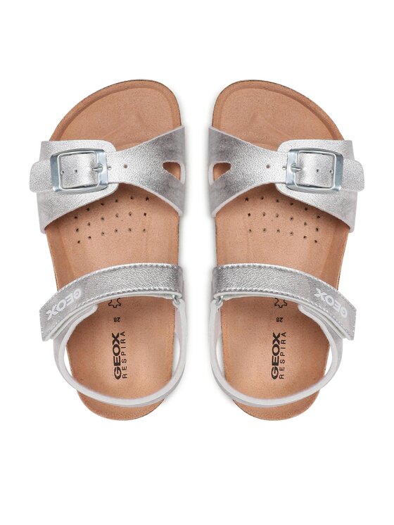 Geox Sandalias Geox J Adriel Girl J028MC000BJC1007 S Plata