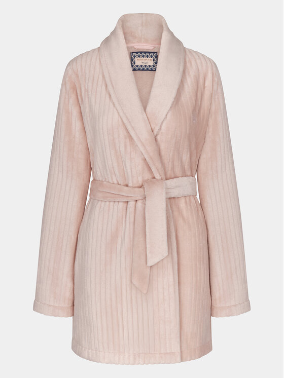 Triumph Triumph Accappatoio Robes Fleece Robe 3/4 10216521 Rosa