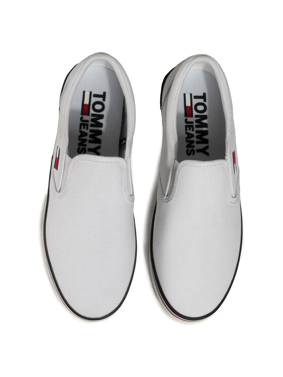 Tommy Jeans Kedai Tommy Jeans Essential Slip On Sneaker EN0EN00782 Balta
