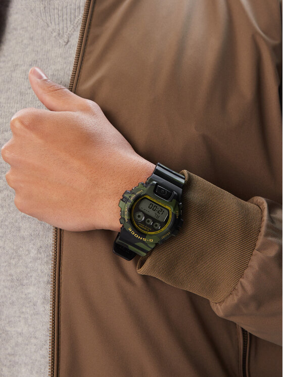 G-Shock Zegarek G-Shock DW-6900CMG-3ER Khaki