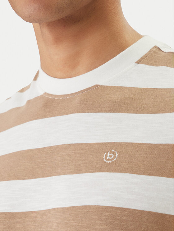 Bugatti Bugatti Camiseta 8350-75022C Beis Regular Fit